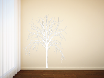 Samolepky na zeď - Strom bez listí